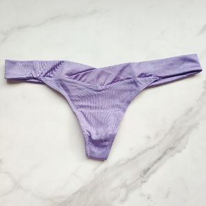 NWT SOMA TELLTALE THE DREAMER THONG PANTY IN VEEP VIOLET SIZE SMALL
